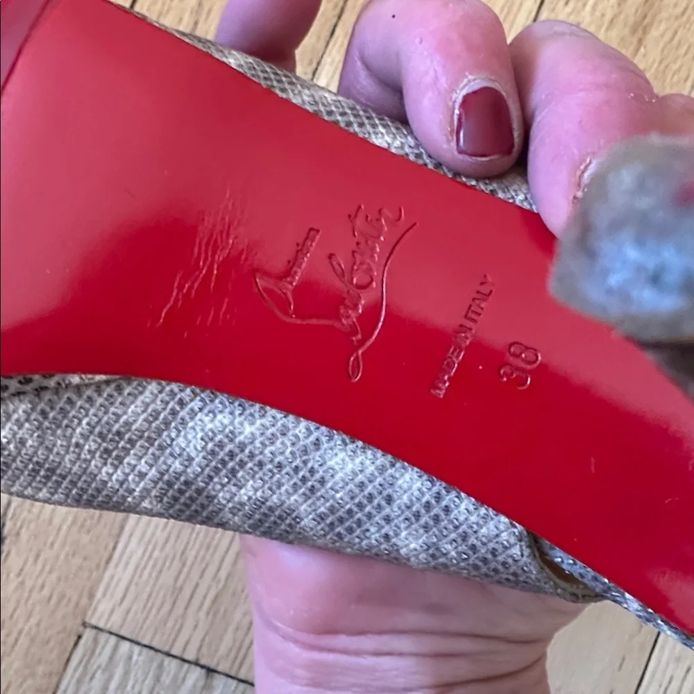 Christian Louboutin Strappy sandals 38/7.5